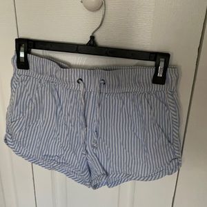 Striped soft shorts